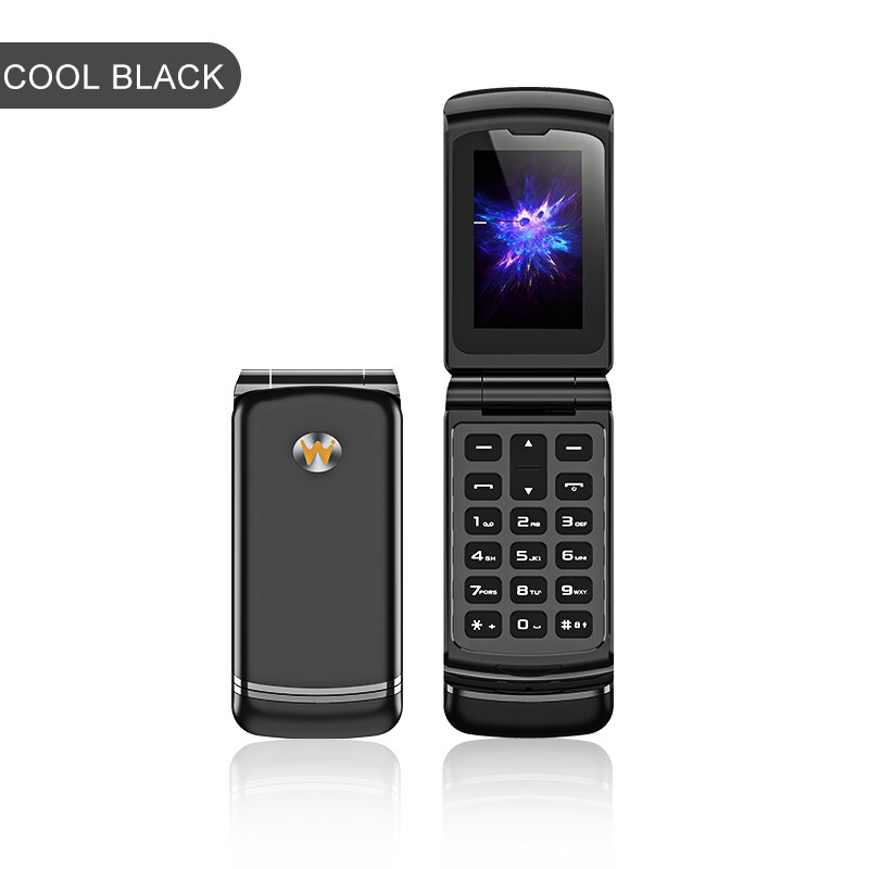 Avondmaal Mini Bluetooth 3.0 Synchroniseren Muziek Kleine Spare Pocket Flip Cover Toetsenbord Telefoon Magic Voice Unlock Studenten Telefoon: Standard add 16G TF / Black