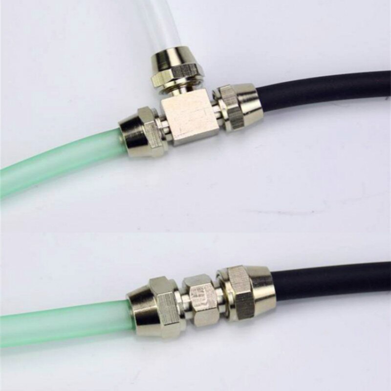 Robinet de connecteur d'air pour Aquarium en acier inoxydable, haute pression bricolage système de Co2, accessoires pour Aquarium, plante d'eau