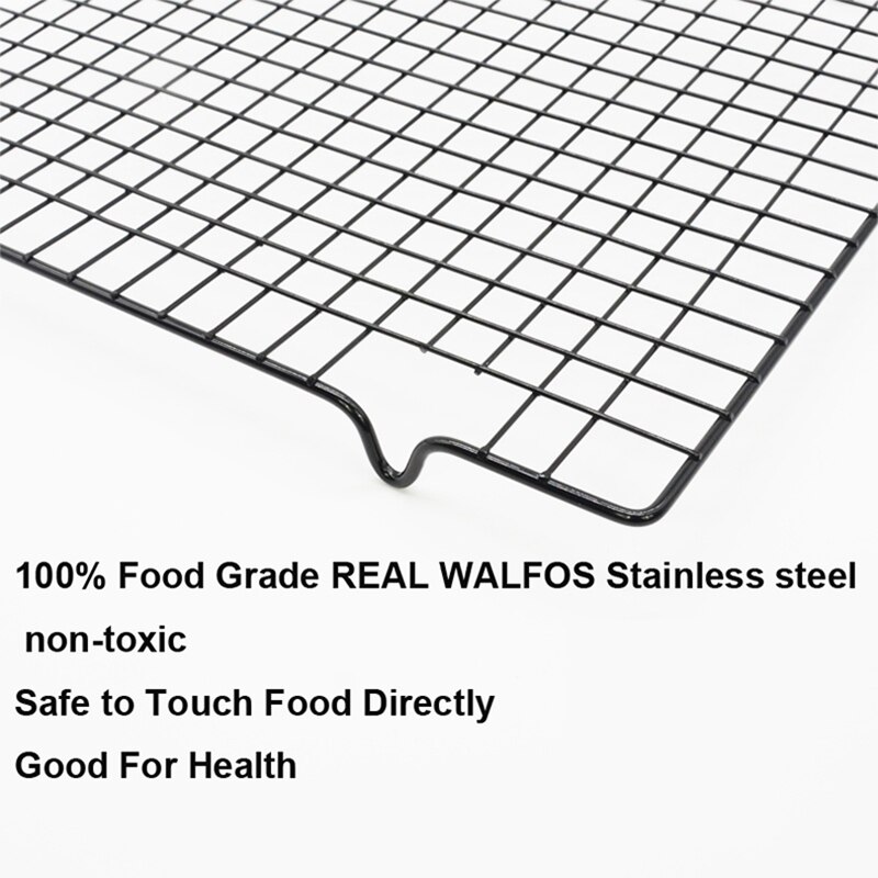 Stainless Steel Cake Cooling Rack Nonstick Wire Tray Grid Cooling Tray For Biscuits Bread Cookie Cake Pizza Baking Bakeware Tool