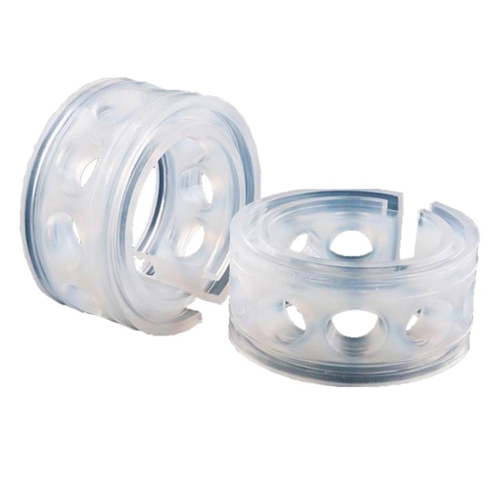 Pour véhicule refit ressort transparent amortisseur tampon tampon amortisseur tampon amortisseur amortisseur caoutchouc tampon amortisseur: Ivoire