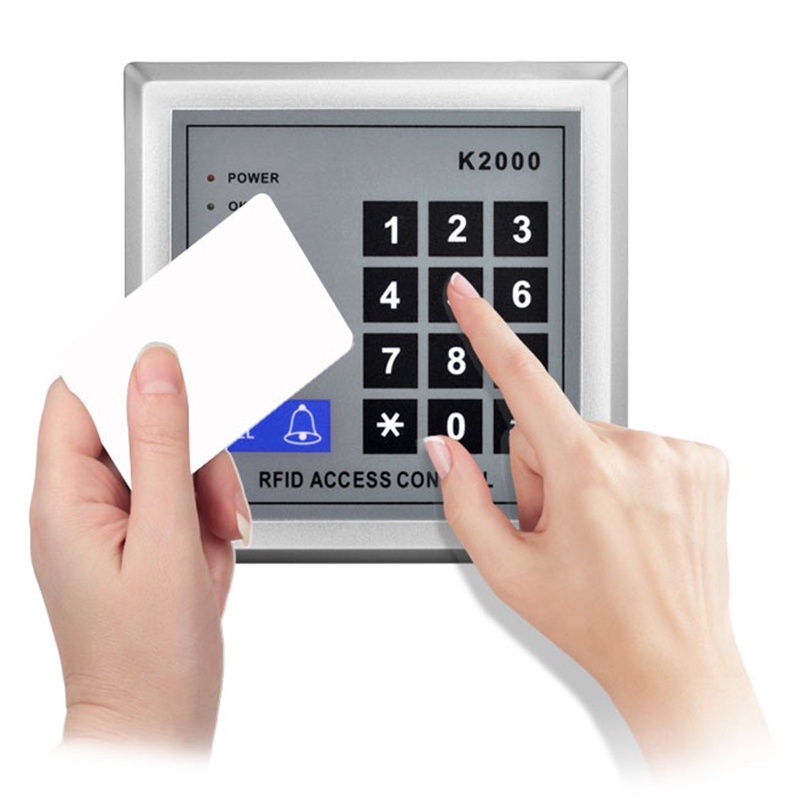 RFID Keypad Access Control System Device Machine Security Proximity Entry Password Door Lock Smart Door Lock System: Default Title
