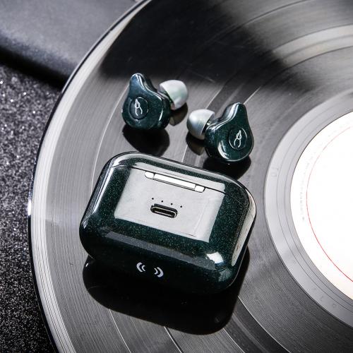 Sabbat E12 Ultra bluetooth 5.0 écouteurs TWS stéréo HiFi sans fil dans l'oreille casque: green