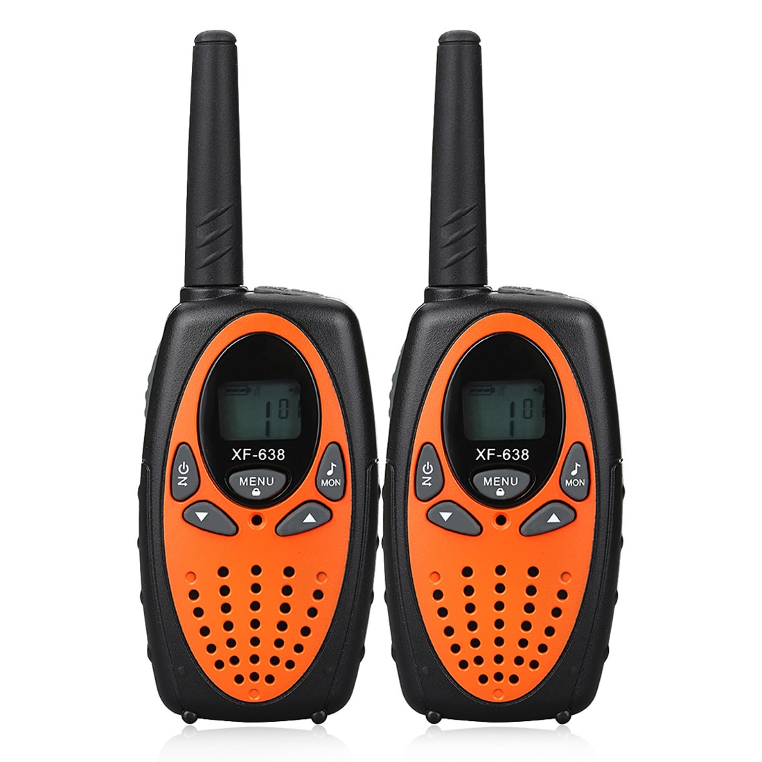 XF-638 Walkie Talkie 2Pcs Handheld Twee Manier Intercom Draagbare Radio Xf 638 Talkie Walkie Uhf 462-467Mhz & 446Mhz Walkie-Talkies