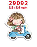 Diy craft levererar de små flickorna platt rygg plana hartser 30 stycken. pr -29015-29834: Pr -29092