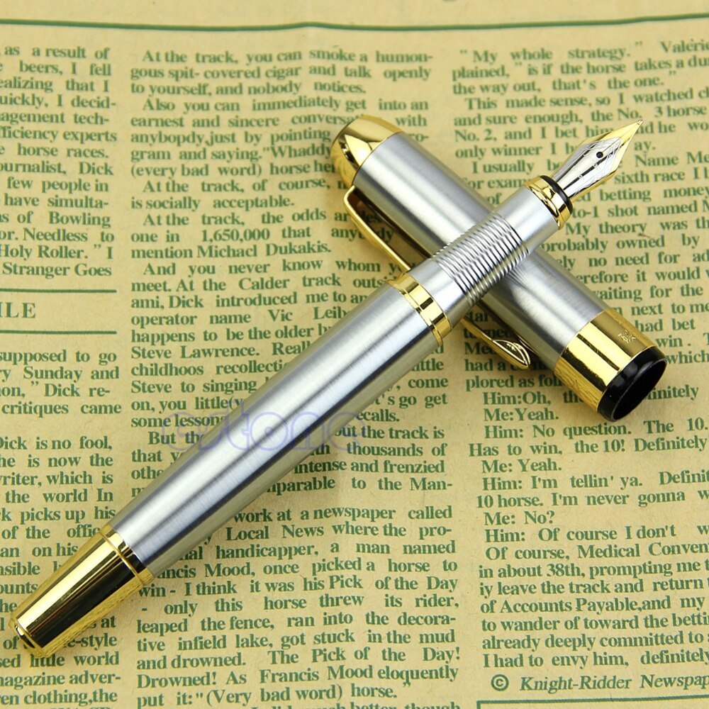 Chic Jinhao 250 Vulpen Gouden En Zilveren M Nib