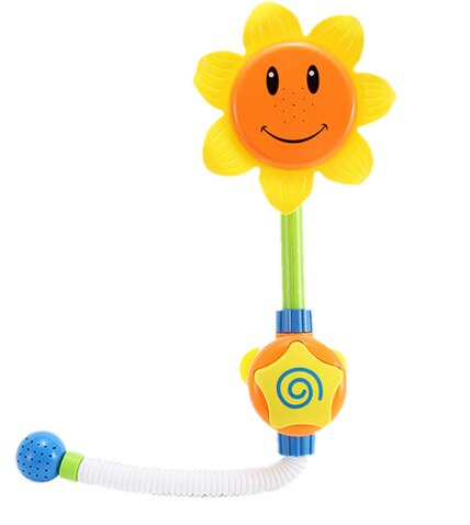 Baby Grappige Water Game Bad Speelgoed Zonnebloem Kraan Douche Baby Bad Uitloop Spelen Zwemmen Badkamer Speelgoed Zomer Zwemmen Accessoires