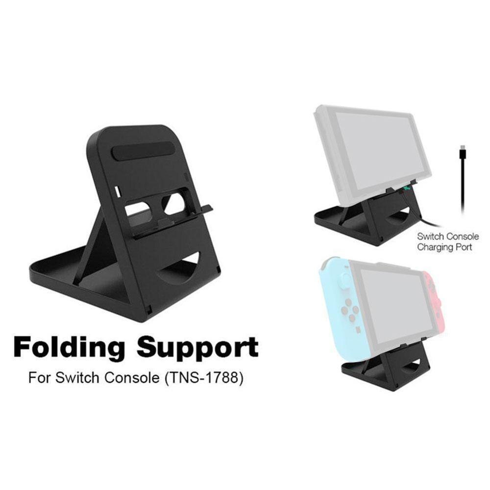 Nintendo Switch Console Folding Stand Dock Adjustable Support Compact Bracket for Nintendo Switch Accessories