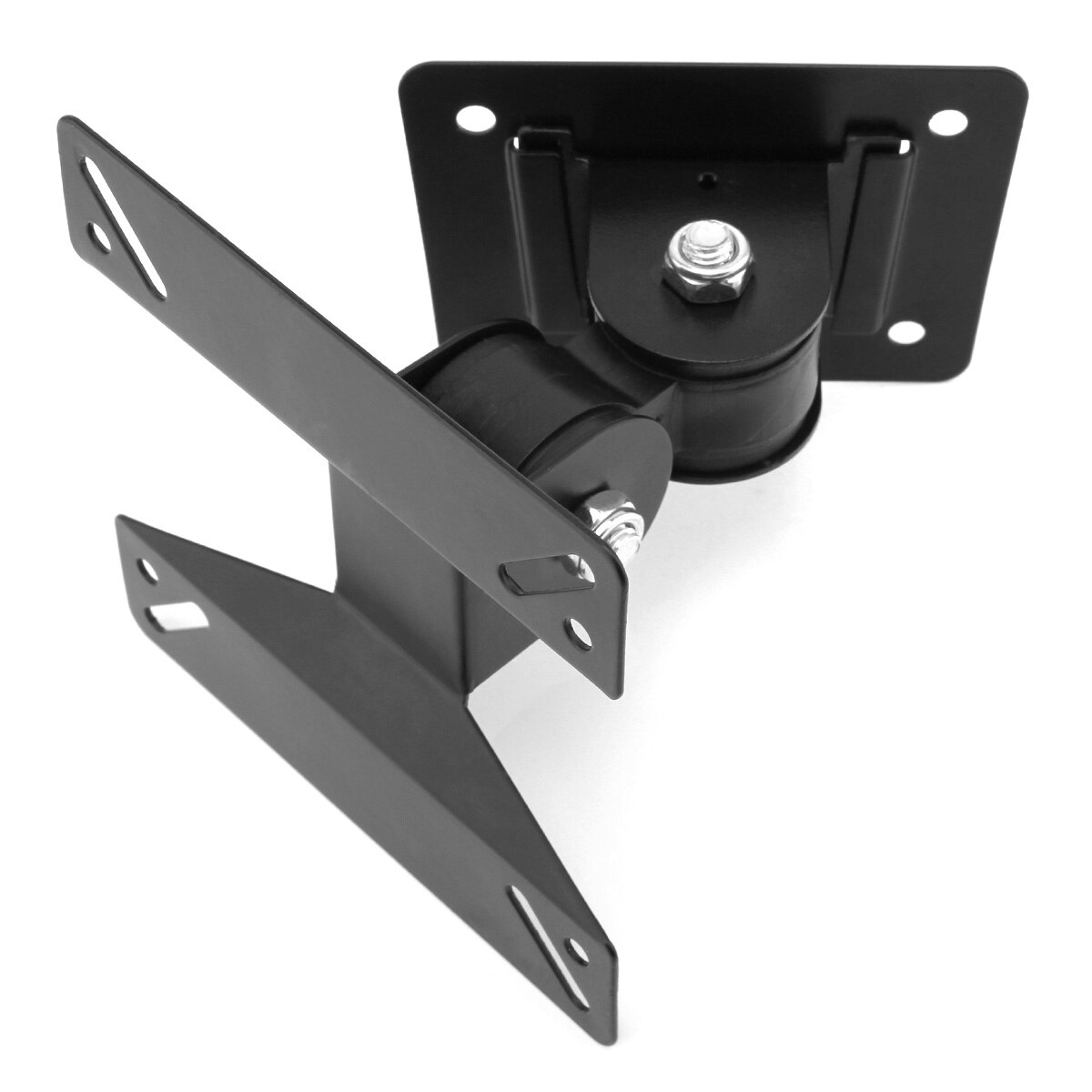 Universele Verstelbare 0.28Kg Tv Muurbeugel Ondersteuning 180 Graden Rotatie Voor 14 - 24 Inch Lcd Led Flat panel Tv