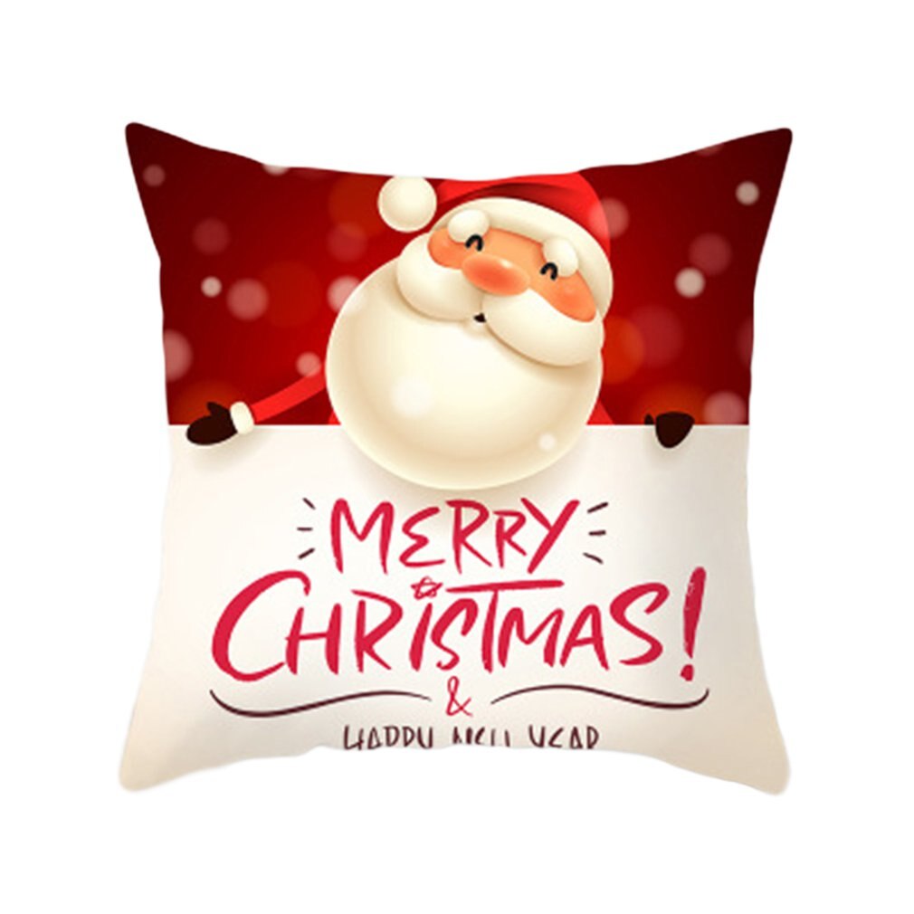 Zacht En Comfortabel Kerst Oude Man Kussensloop Woondecoratie Kussen Gemaakt Van Memory Foam: Short plush-2