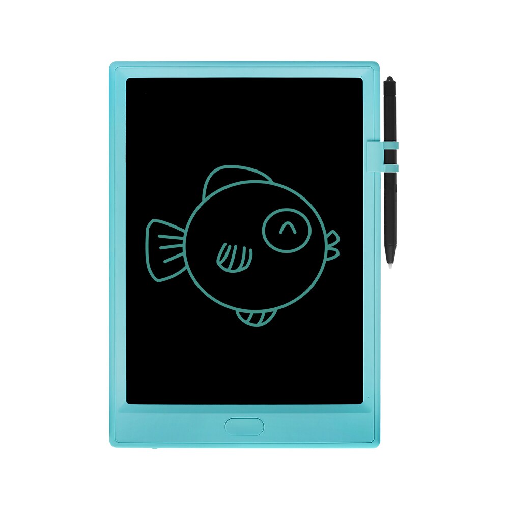 10.5 Inch LCD Bussiness Ultra-thin Digital Straight Edge Drawing Writing Tablet Pads LCD Writing Tablet: Colors Blue
