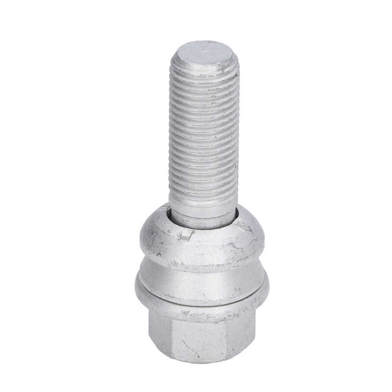 Wheel Lug Bolts Wheel Bolt Lug Nut Silver Replacement for Q7 SUV Truck Van 2007 for Car Accessory