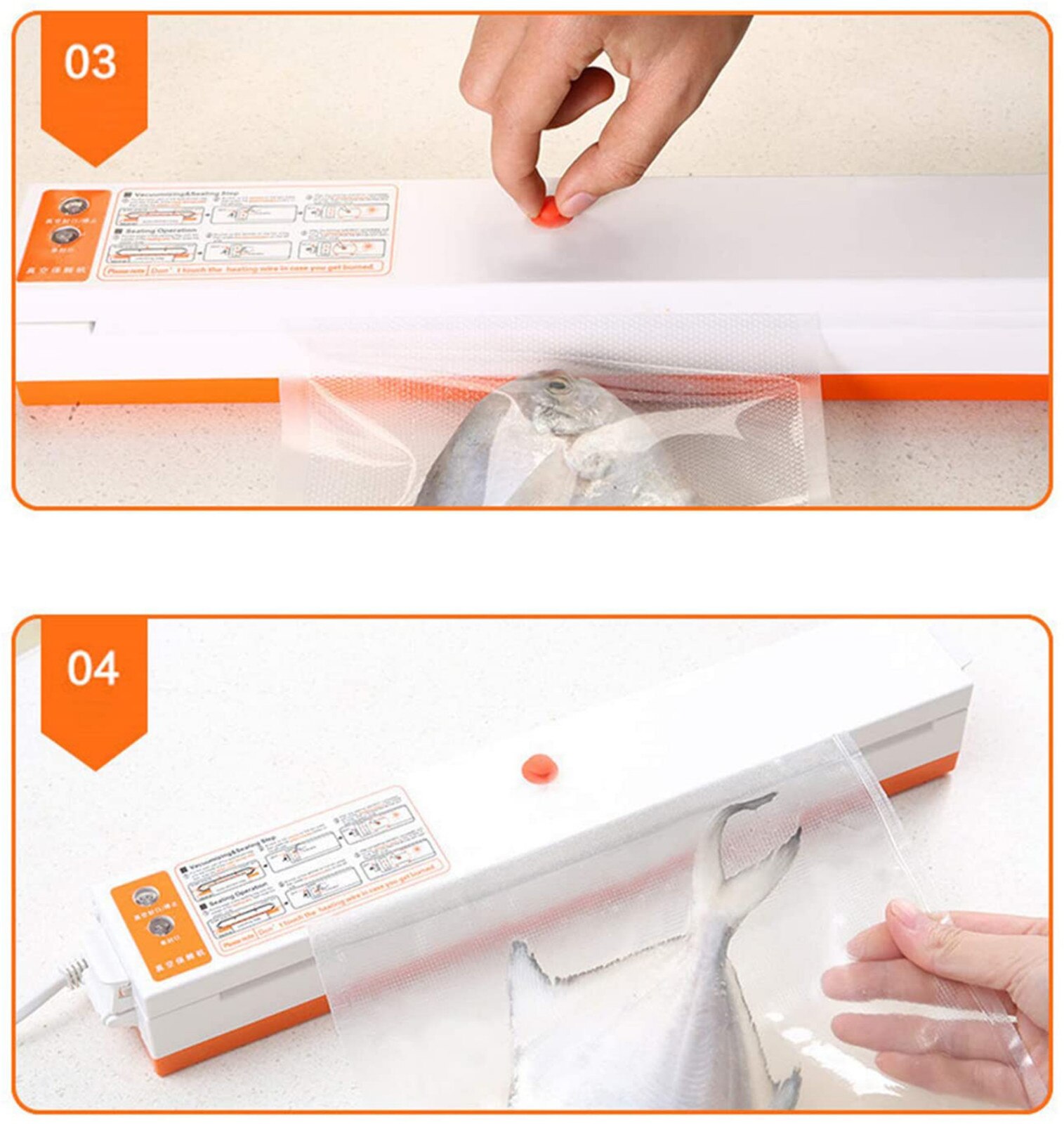 Us Plug Vacuum Packing Machine Sous Vide Vacuum Sealer For Food Storage Food Packer Vacuum Bags For Vacuum Packaging Tools