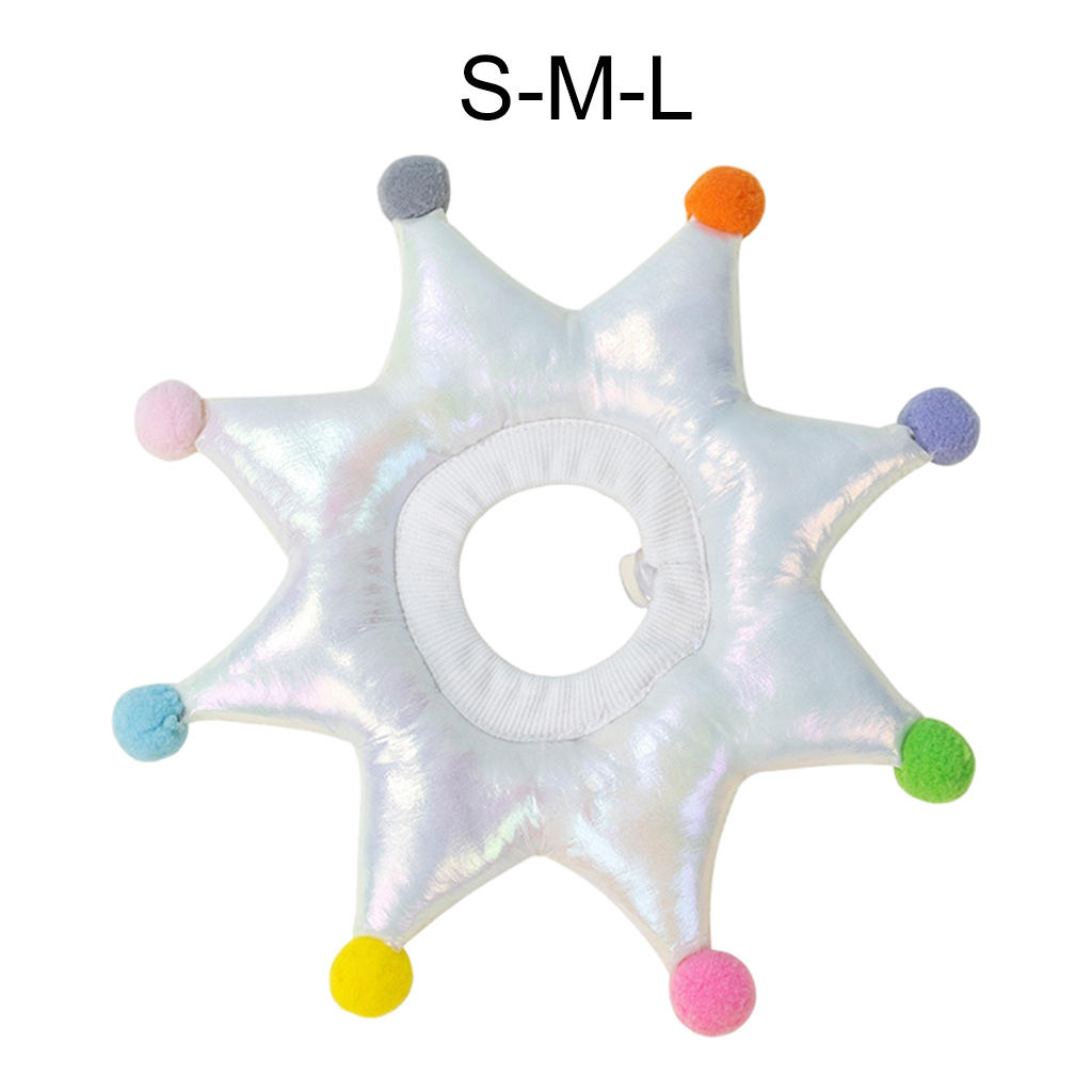 Dog Recovery Collar - Soft Comfy Cone E-Collar Anti-Bite/Lick - for Cats Too, Quicker Recovery after Surgery