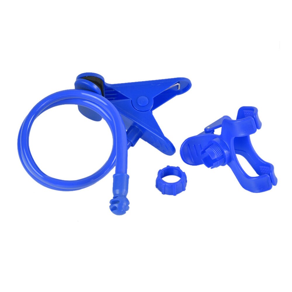 Universal Mobile Phone Holder Flexible Adjustable Cell Phone Clip Lazy Holder Home Bed Desktop Mount Bracket Smartphone Stand: blue