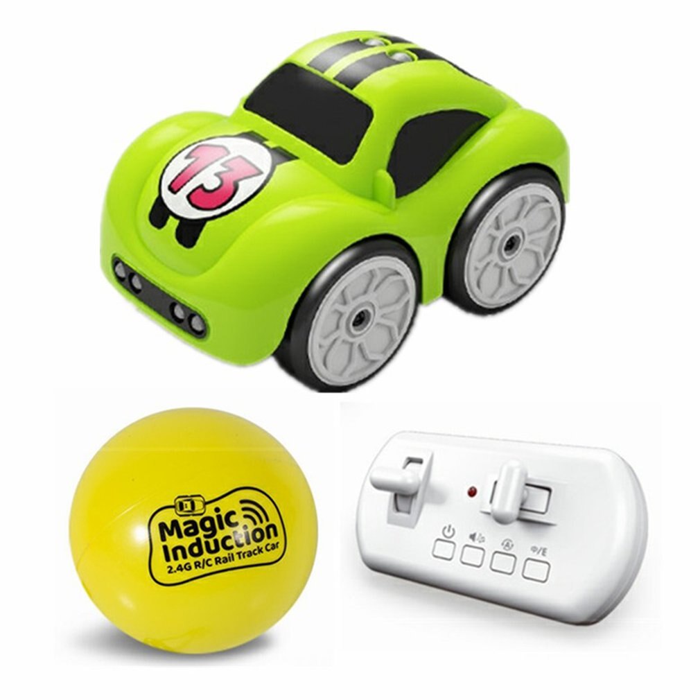 RC Capteur Intelligent Télécommande Dessin Animé Mini Voiture Radiocommandée Électrique Voitures Musique Intelligente Jouets Légers pour Enfants