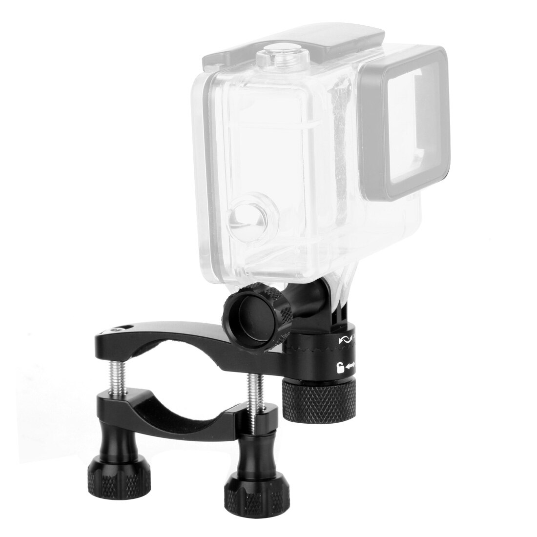 BGNing supporto per bicicletta supporto per manubrio supporto per clip staffa morsetto per bici per Gopro 10 9 8 7 6 5 SJCAM Yi Eken per DJI OSMO/azione 2