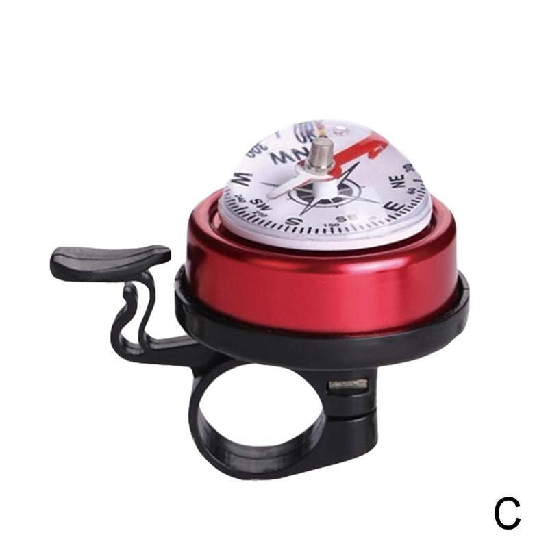 Fietsbel mountainbike kompas bel racefiets antidiefstalbel geluid helder grote bel fietsaccessoires: C