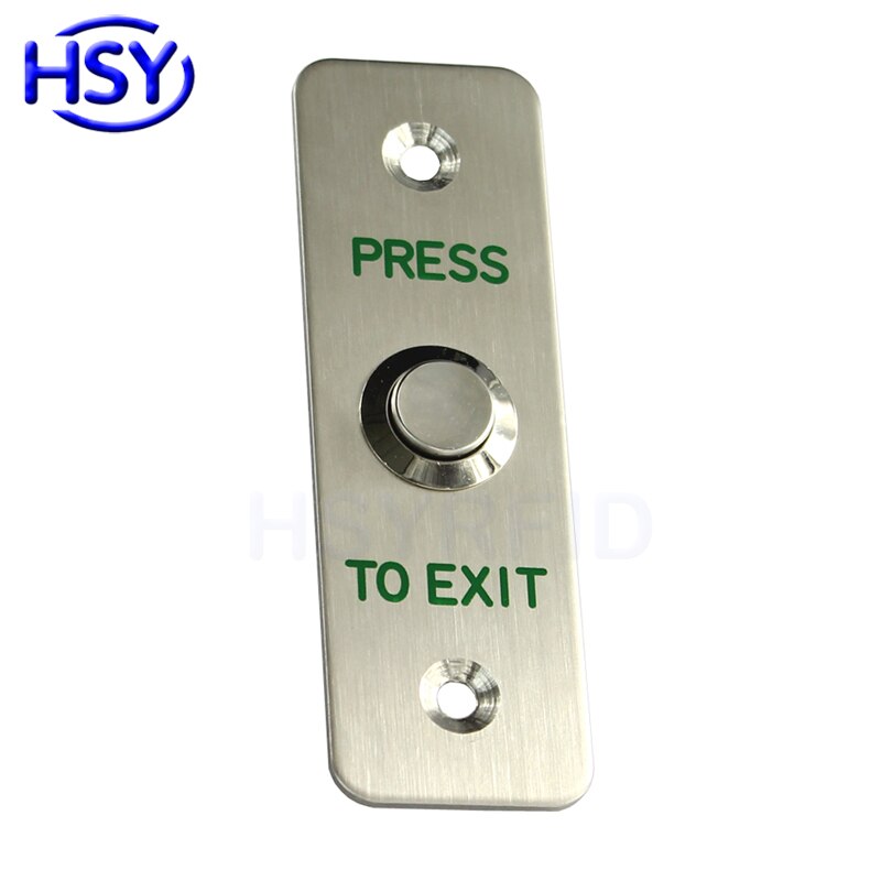 HSY Access Control Exit Button Push Switch Door Release Buttons Open Electronic Gate Lock