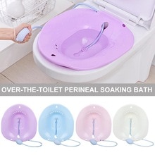 Bidé portátil Sitz, bañera, bebé recién nacido, Kit de lavabo de enfermería, pulverizador de lavabo de lavado de hemorroides posparto en el inodoro