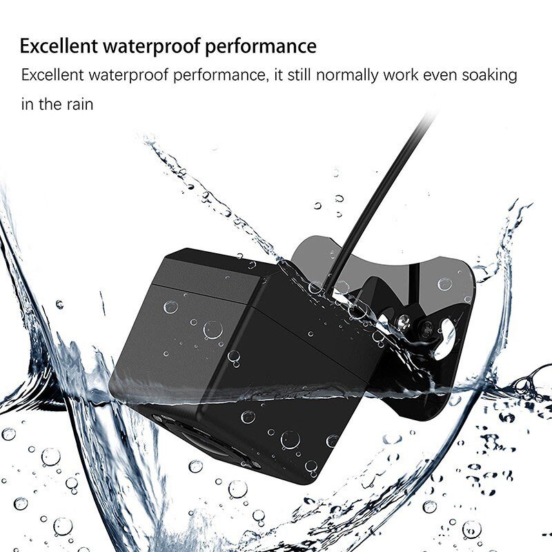 HD Night Vision Car Rear View Camera 170 Degree Waterproof 12V Auto Reversing Camera CCD Backup Monitor Rearview Cameras