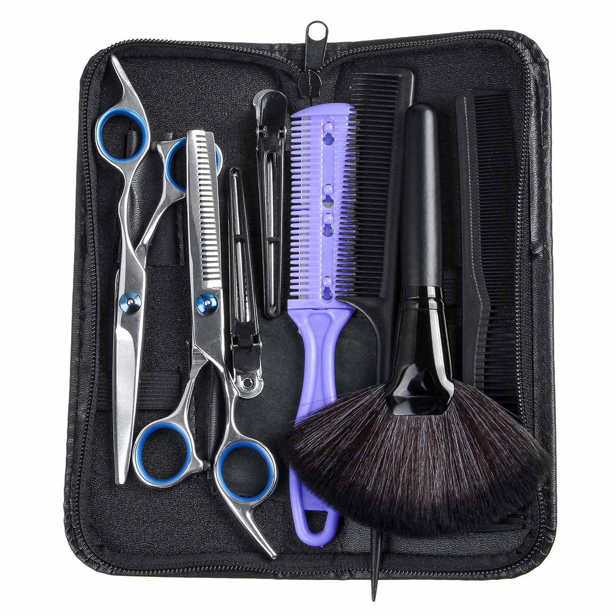 11 Stks/set Thuis Haar Schaar Haar Dunner Schaar Set Haar Knippen Schaar Schaar Kappers Saloon Kapper Tool