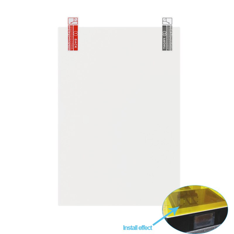 3D Printer Mono LCD Screen Protection Film For Anycubic Photon Mono X 8.9 inches 4K LCD Screen Protective Film