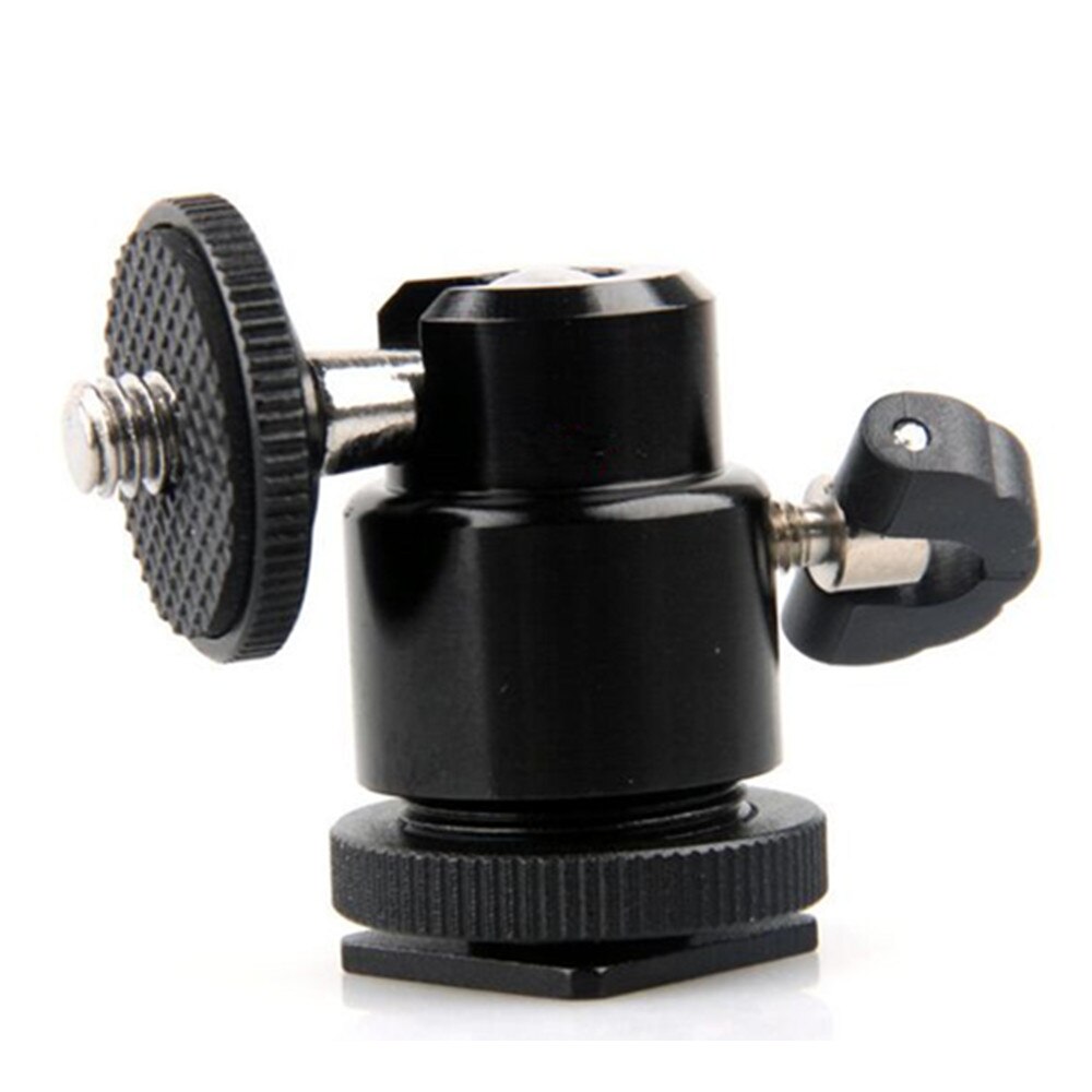 Jadkinsta-mini tripé de câmera, 10 peças, mini tripé de 360 graus, cabeça esférica para 1/4 parafuso, montagem, acessórios para câmera dslr