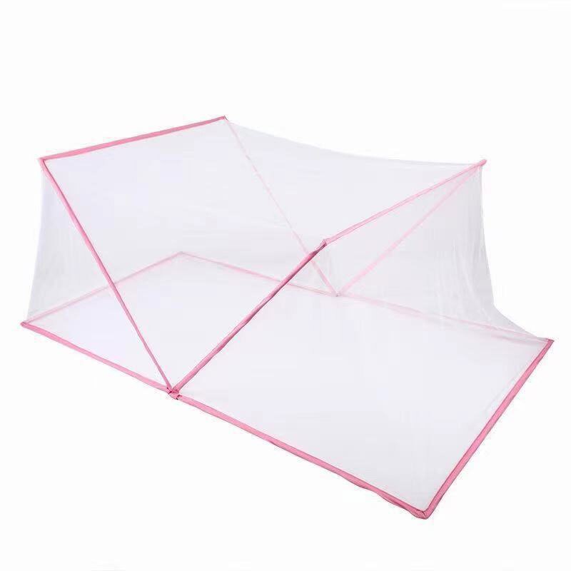 Moustiquaire pliable en 3 secondes, Double porte, Installation gratuite, tente de voyage pour adultes et enfants, Portable pour -né
