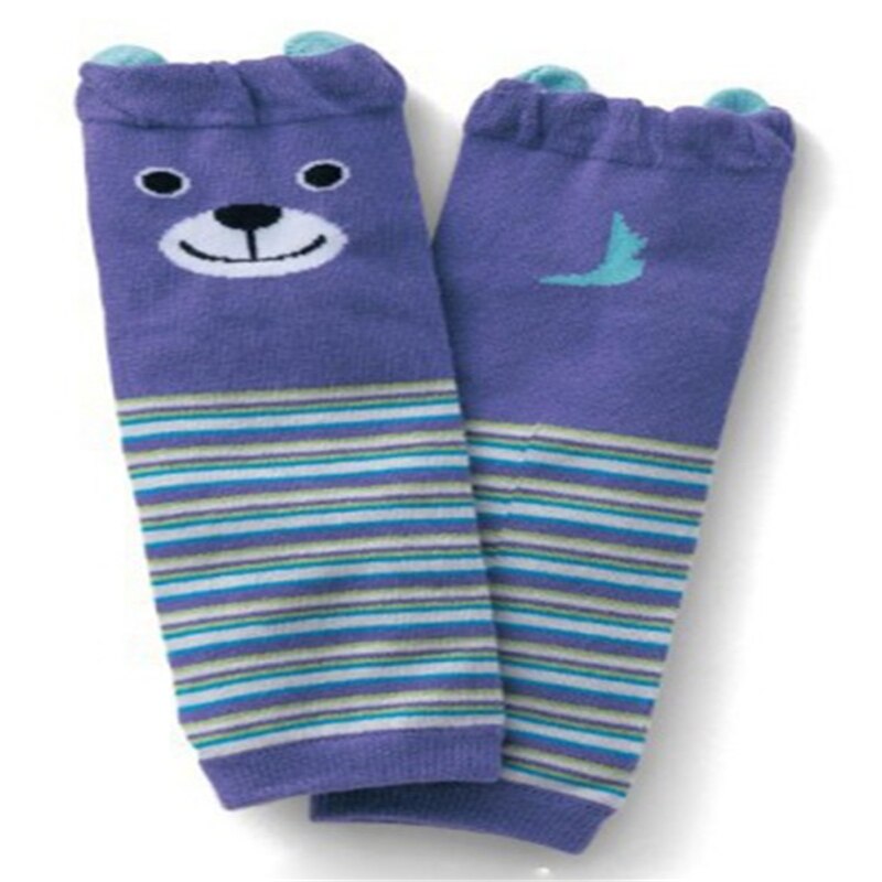 Cartoon Air Conditioning Baby Leg Warmers Baby Boys Girls Toddler knee-length Striped Leg Warmer Y13