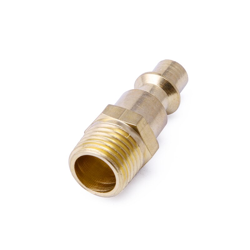 1/4" NPT Quick Coupler Air Line Hose Compressor Fittings Male Quick Compressor Connector