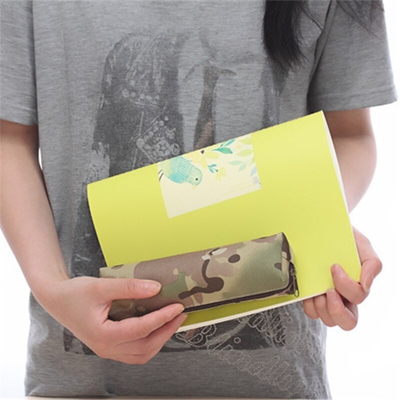 Camouflage Pencil Case Kawaii Stationery School Supplies For Girls Boys Cute Pencil Bag High Capacity Canvas Pencil Box