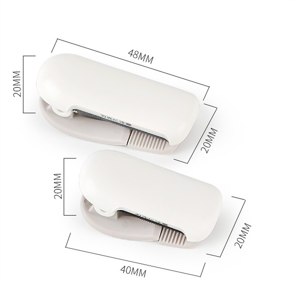 Mini bärbar papper självhäftande tejp dispenser tejp skärning kontorsmaterial