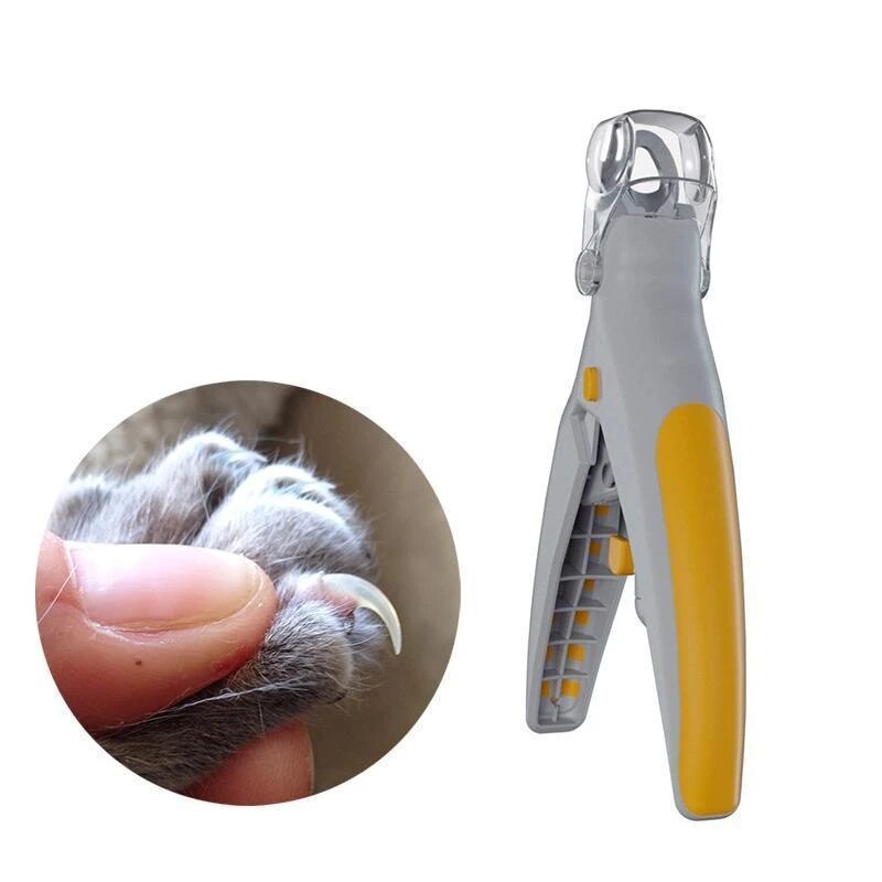 Kikurchi™Coupe-ongles illuminé pour animaux de compagnie, pour chien, chat, orteil, LED, pratique