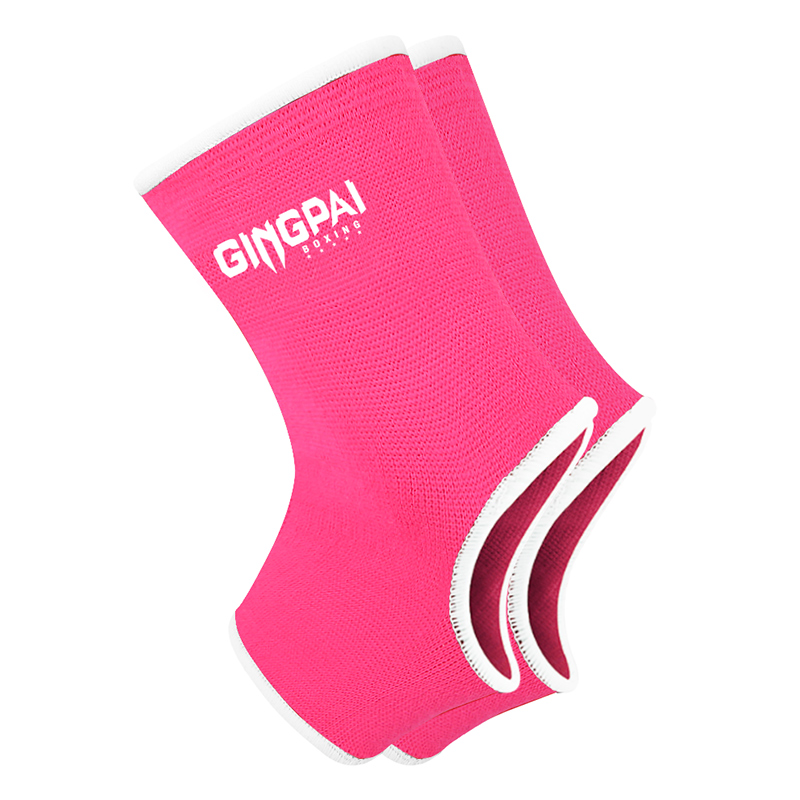 Tobilleras Muay Thai para hombres y mujeres, tobilleras de boxeo, soportes para pies Muay Thai para entrenamiento deportivo, Kickboxing, Sanda Sparring: L / Negro