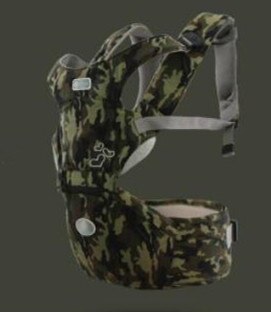 AIEBAO-mochila portabebés ergonómica para recién nacido, cinturón de canguro para bebé, , 00123: Verde militar