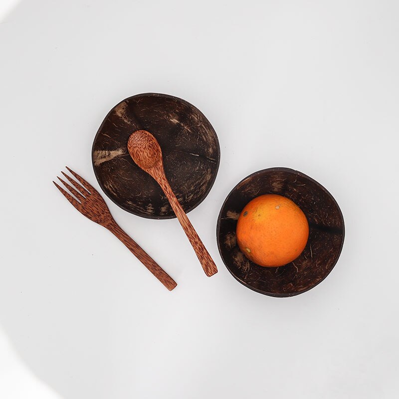 Vaisselle vajilla de coco de ramen, cuencos completos de platos, bol frutero, vajilla de madera, platos de cocina, fideos completa de platos frutero tazones ensaladera aperitivos para comer pipas y cascaras cáscaras