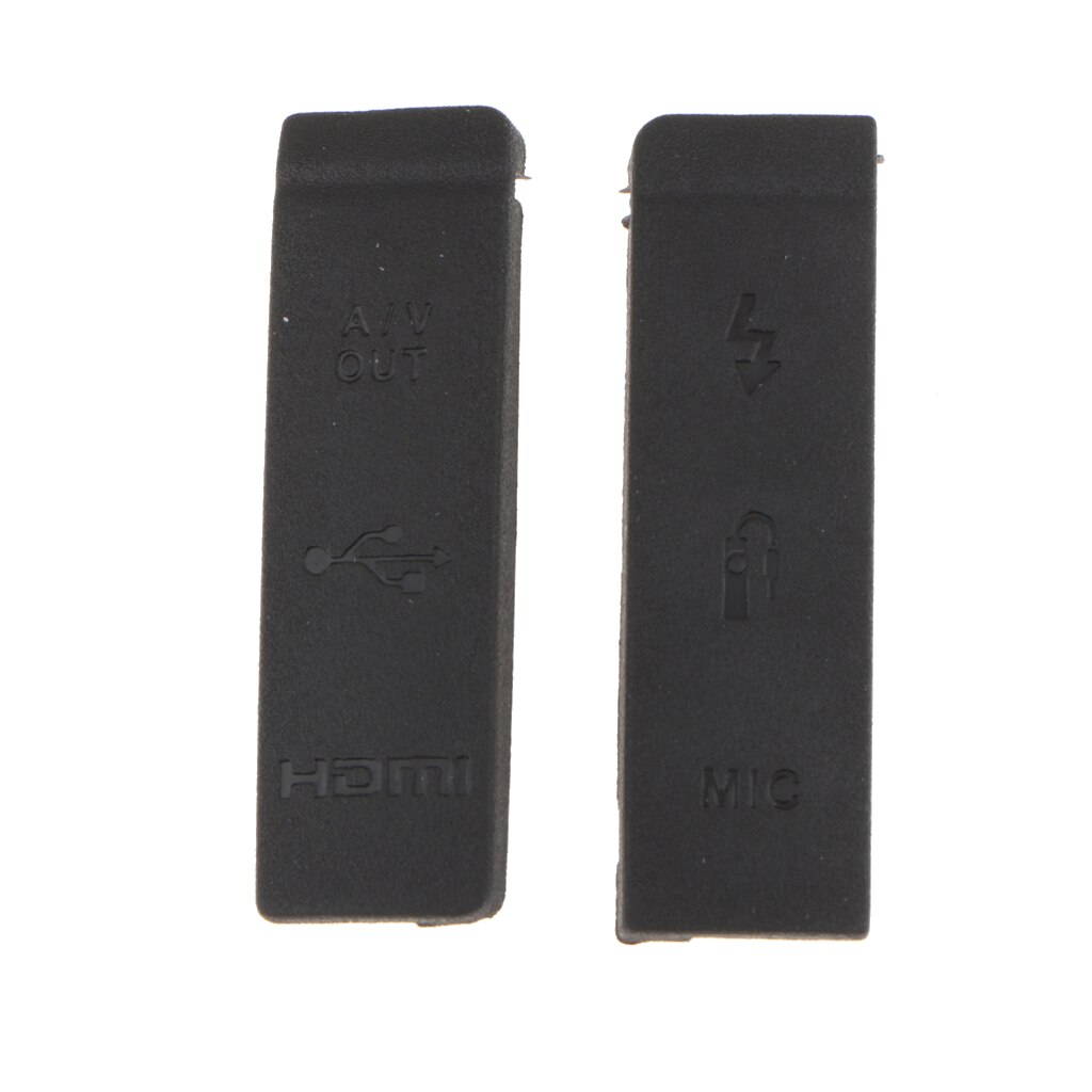 For Canon EOS 5D2 5D Mark II USB MIC Flash Interface Cover Rubber Replacement