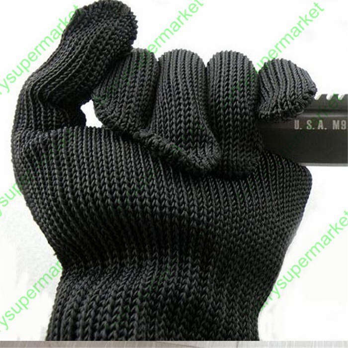 1PAIR(2PCS) 100% Kevlar Working Protective Gloves Cut-resistant Anti Abrasion Safety Gloves Cut Resistant Anti-cut G