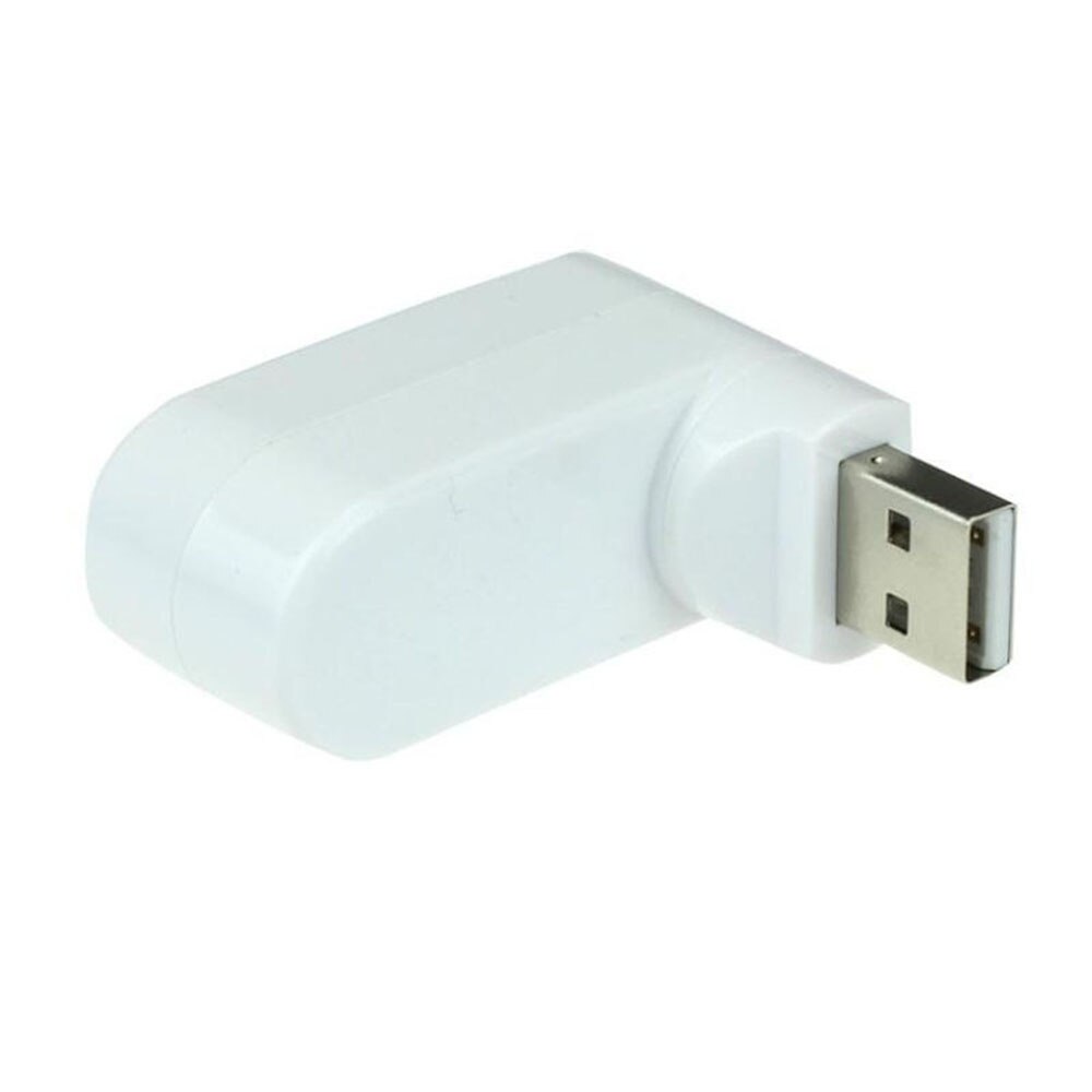 For Laptop For PC Hub USB Rotate Splitter Mini Adapter 3 Ports