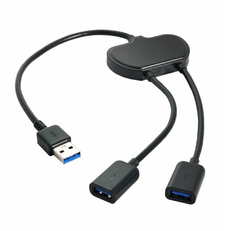 USB 3.0 Octopus Hub Splitter High Speed 2 Port Extender USB HUB for PC Laptop Notebook Computer Splitter Adapter