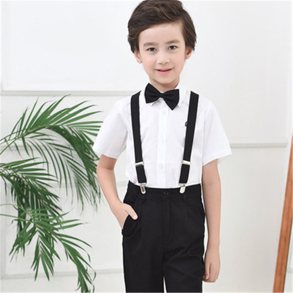 Camisas blancas para niños, ropa de algodón sólido de manga corta, camisas formales para adolescentes, uniforme escolar de 6, 8, 10, 12 y 14 años