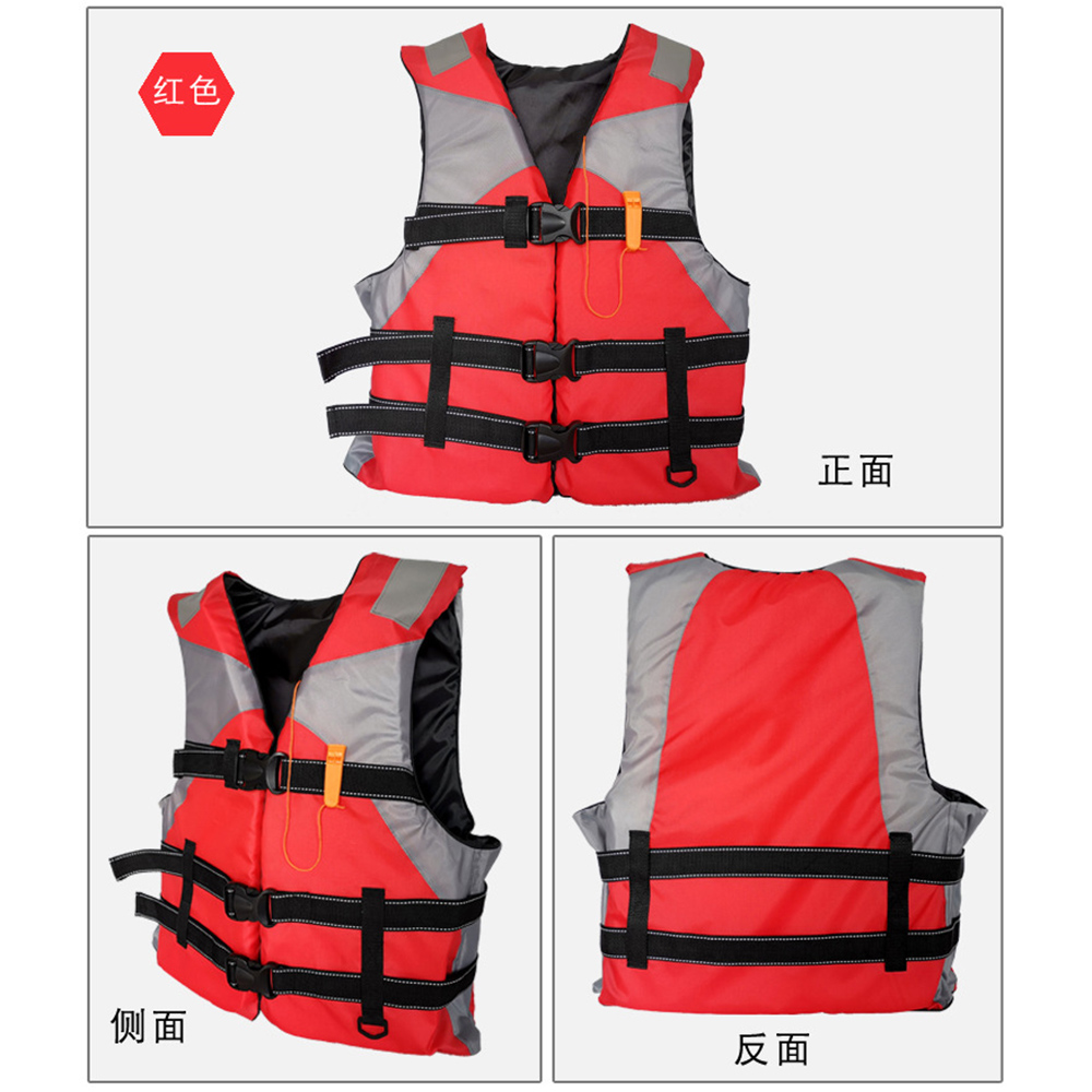 Life Vest Adults Vest Kayak Wakeboard Motorboats Raft Rescue Drifting Boat Life Jacket Jet Ski Water Sports Swimming Rescue Surf
