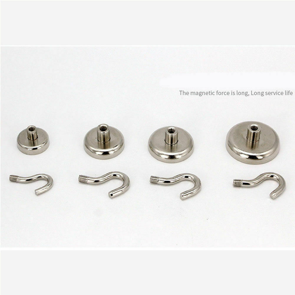 Strong Mini Magnetic Circular Hook Hanger Magnets Linked Kitchen Wall Hold