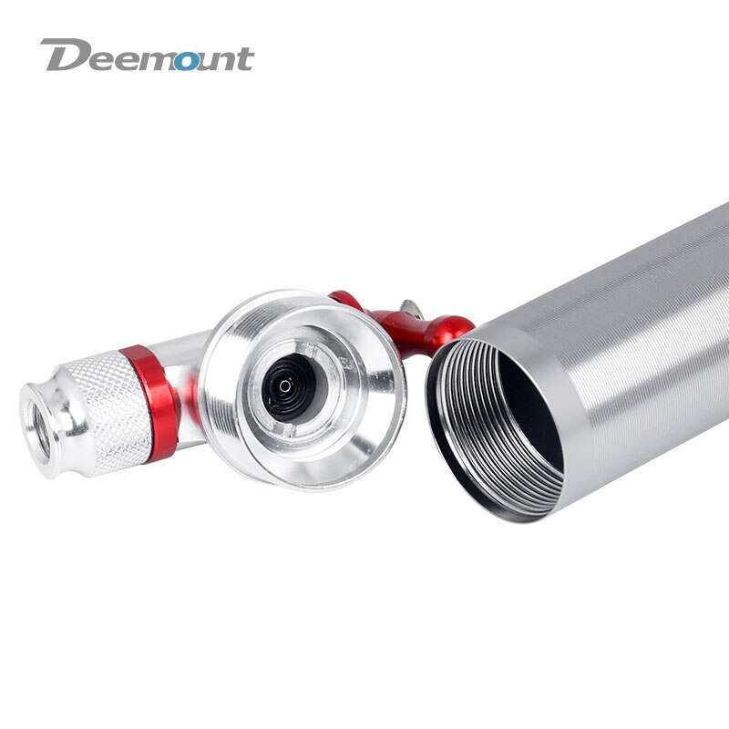 Deemount CO2 Cartridge Bicycle Air Pump Mini Portable Ball Cycling Mountain Bike Tire Inflator