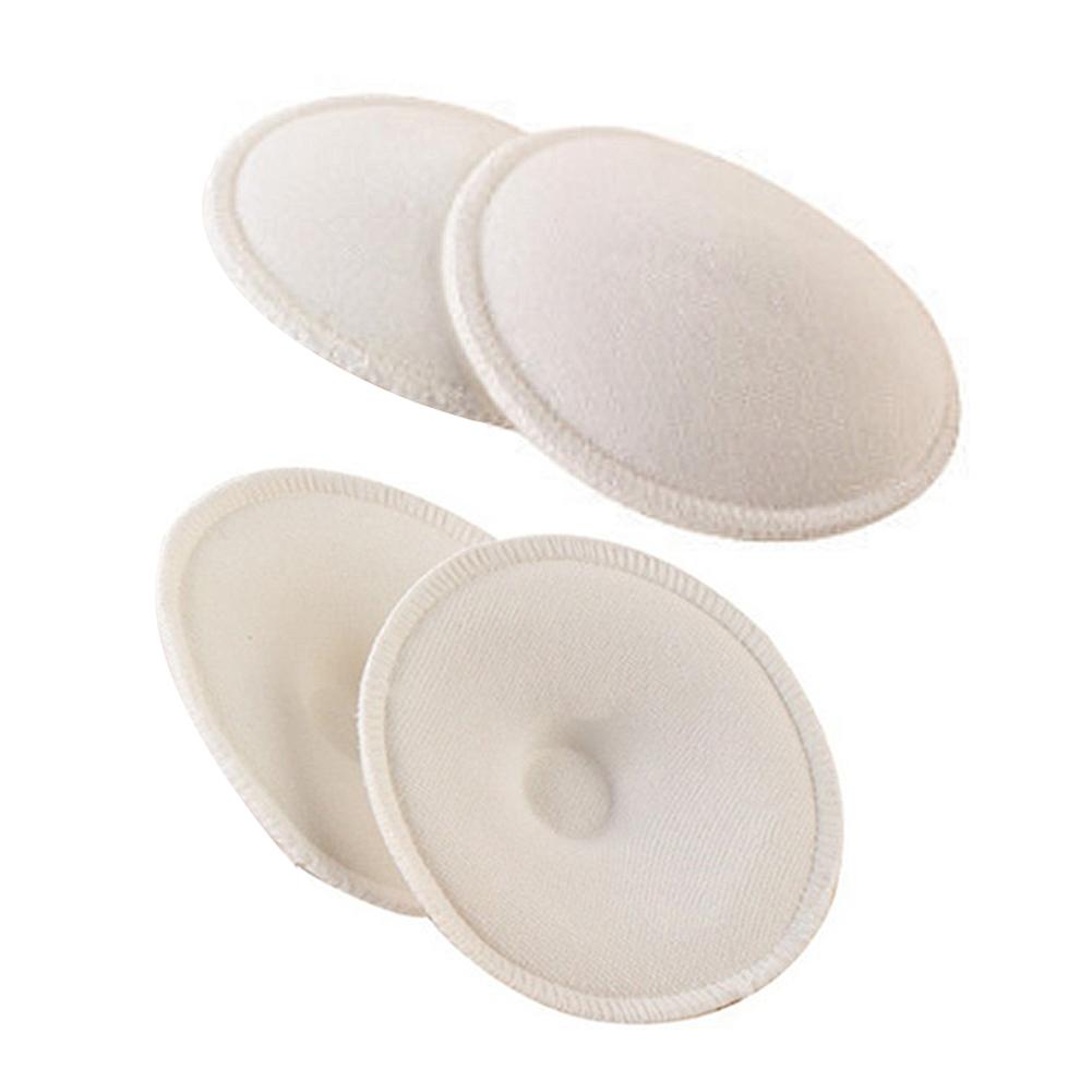 4pcs Pregnant Women Anti-overflow Breast Pad Thick Three-dimensional Cotton Anti-overflow Nursing Bra Inner Pad Can Be Washed