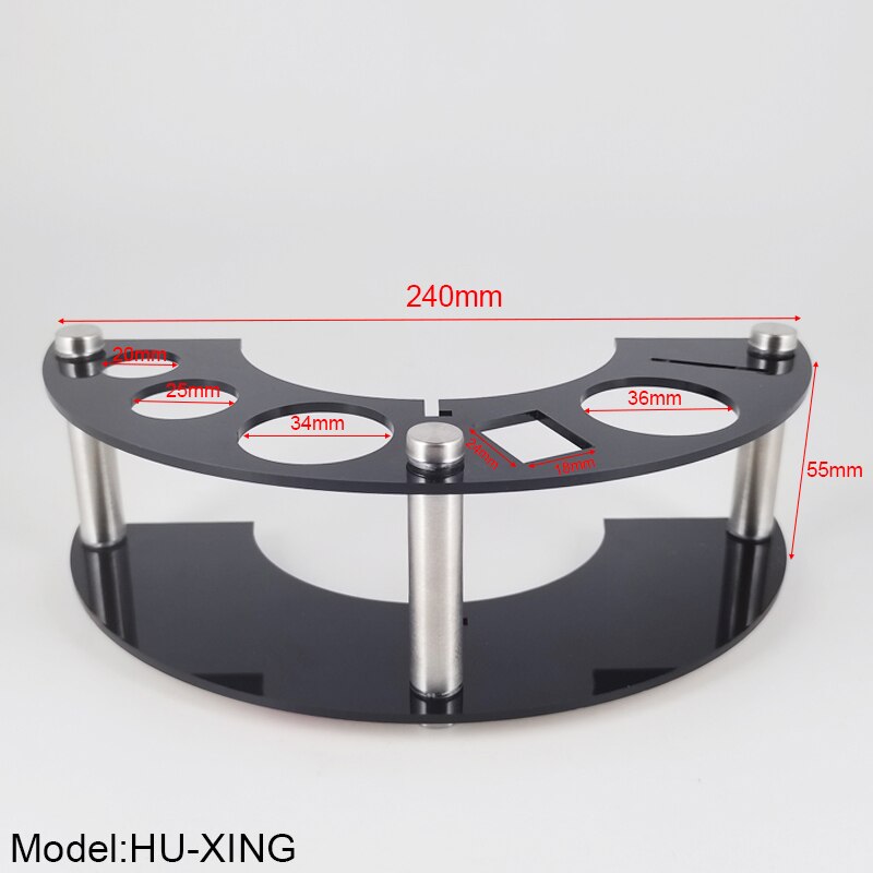 Bar Werkzeuge Stehen Cocktail Shaker Halter Bar Löffel Ausgießer Kork Wein Zubehör Rack: HU XING