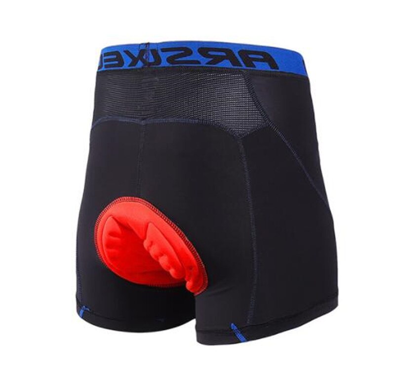 Arsuxeo Heren Fietsen Ondergoed Shorts 3D Padded Fiets Mtb Shorts Comfortabele Sport Korte: 006 blue / XL