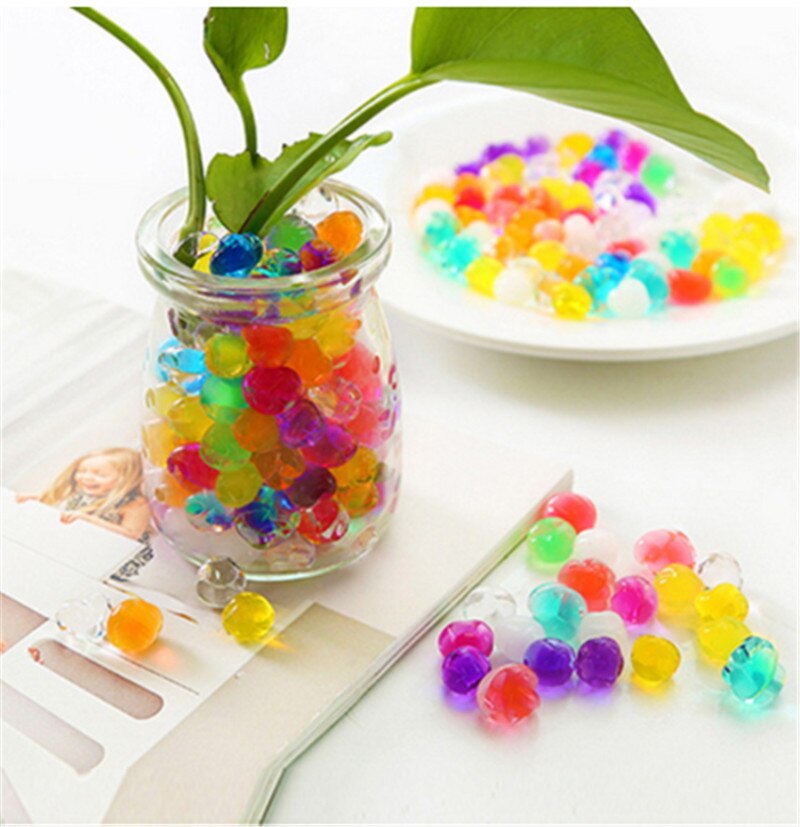 Water crystal soil mud hydrogel gel children's toys water drops potted hydroponic