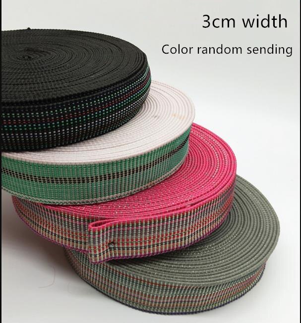 10 mètres canapé élastique bande d'ameublement sangles largeurs 3cm/5cm/7cm Latex caoutchouc meubles canapé sangle bande + 25 pièces clous fixes