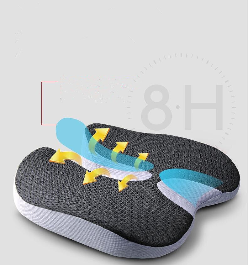 5 STARS UNITED Seat Cushion For Tailbone Pain Relief - Memory Foam